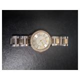 Womens Fossil Watch Silver White Dial