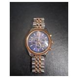 Mens Michael Kors Lexington Watch Blue Dial