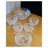 Lot of Assorted Small Glass Bowls