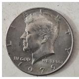 1979  United States Kennedy half dollar coin