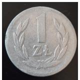 1957 1 Zloty coin  Poland