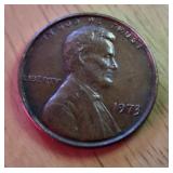 1973 US Penny- Errors