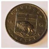 1960S Manitoba Commemorative Shell Oil Token