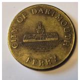 VINTAGE DARTMOUTH, N.S. FERRY TOKEN