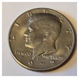 1972 United States Kennedy Half Dollar.