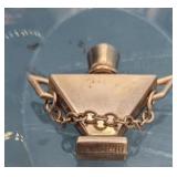 ANTIQUE .925 ESSCENCE CONTAINER1X1X.25