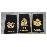 Cdn Armed Forces Rank & Insignia Shoulder Slides
