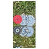 Lot of 6 saw blades