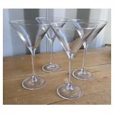 VINTAGE MARTINI COCKTAIL GLASSES