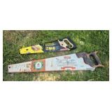 Lot of 2 hand saws