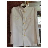 CDN NAVY SERVICE DRESS WHITE JACKET