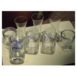 Collection of souvenir barware
