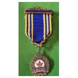 Royal Cdn Legion Past Officer branch medal