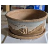VINTAGE SOUTHWESTERN 'GORDON' POTTERY PLANTER