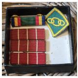 ASST VINTAGE VIETNAM/ARMY RIBBONS/PATCH