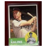 AL KALINE 1963 TOPPS BASEBALL CARD NR MT