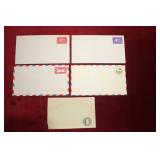 USA 5 DIFFERENT UNUSED POSTAL STATIONARY