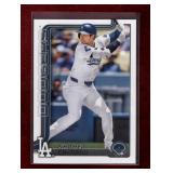 SHOHEI OHTANI 2025 TOPPS BASEBALL CARD