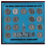 SHELL PRIME MINISTERS OF CANADA TOKENS