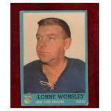 L WORSLEY 62-63 TOPPS PTD CANADA HOCKEY note
