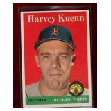 HARVEY KUENN 1958 TOPPS BASEBALL CARD