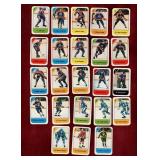 23 DIFF 82-83 POST CEREAL MINI HOCKEY CARDS