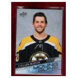 CALLUM BOOTH 20-21 UD YOUNG GUN HOCKEY CARD