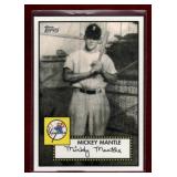 MICKEY MANTLE 2007 TOPPS INSERT BASEBALL CARD