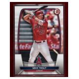 MIKE TROUT 2023 BOWMAN BASEBALL CARD