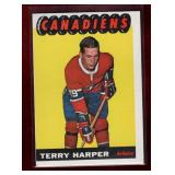 TERRY HARPER 1965-66 TOPPS HOCKEY CARD