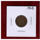USA 1903 INDIAN HEAD PENNY