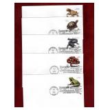 USA 2003 REPITILE FDC SET SCOTT # 3814-3818