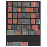 GERMANY 41 MNH STAMPS
