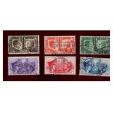 ITALY 1941 USED SET STAMPS SCOTT #413-418