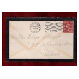 USA MOURNING COVER DETROIT SENT MARCH 19 1910