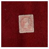 CANADA QV 3 CENT SMALL QUEEN STAMP #37a ROSE