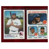 VLAD GUERRERO JR 2 DIFF 2022 HERITAGE BASEBALL
