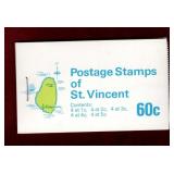 ST. VINCENT COMPLETE BOOKLET BIRDS STAMPS