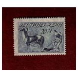 GERMANY MINT 1921 PLOWING STAMP SCOTT # 155