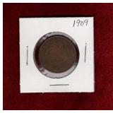 CANADA 1909 LARGE PENNY