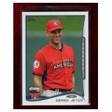 DEREK JETER 2014 TOPPS UPDATE BASEBALL CARD