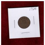CANADA 1928 PENNY
