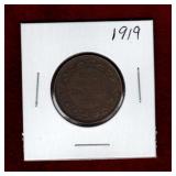 CANADA 1919 LARGE PENNY
