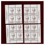 CANADA MNH PB CS LOUIS ST. LAURENT STAMPS