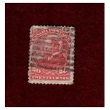 CANADA USED 1893 QV 20 CENT STAMP SCOTT # 46
