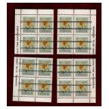 CANADA 4 CS CANADA LILY PRECANCEL STAMPS