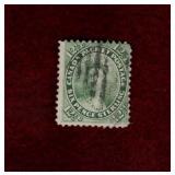 CANADA USED 1859 QUEEN VICTORIA STAMP SCOTT # 18