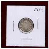 CANADA 1919 SILVER DIME