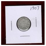 CANADA 1907 SILVER DIME