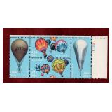 USA MNH PLATE BLK BALLOON STAMPS SCOTT #2035a